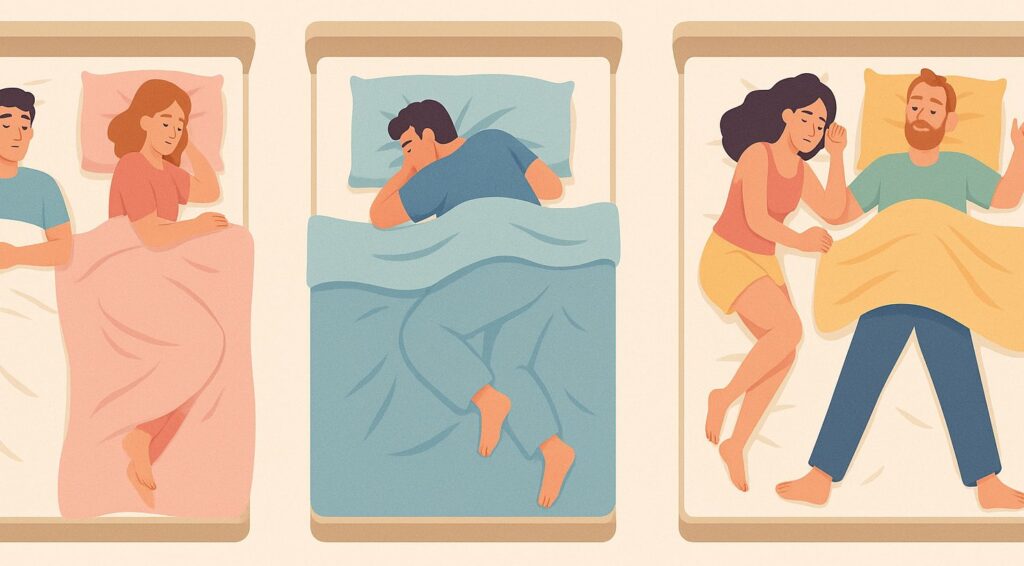 Bed Size by Sleeping Position