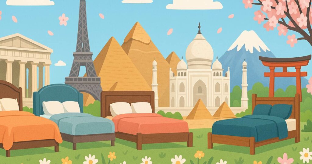 Bed Sizes Around The World - bed size global