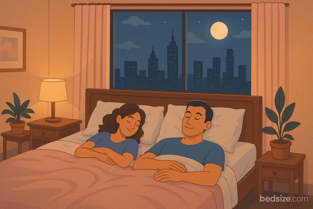 US bed sizes for couples