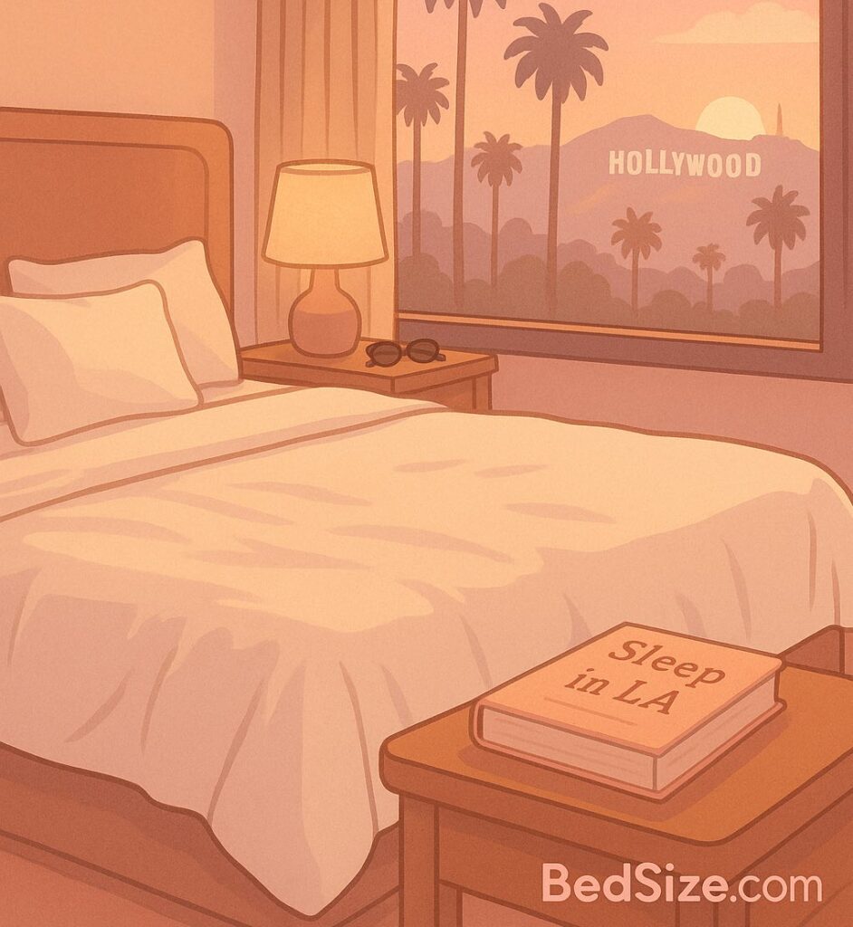 Los Angeles Hotel Bed Guide: hotel bed sizes and sleep quality