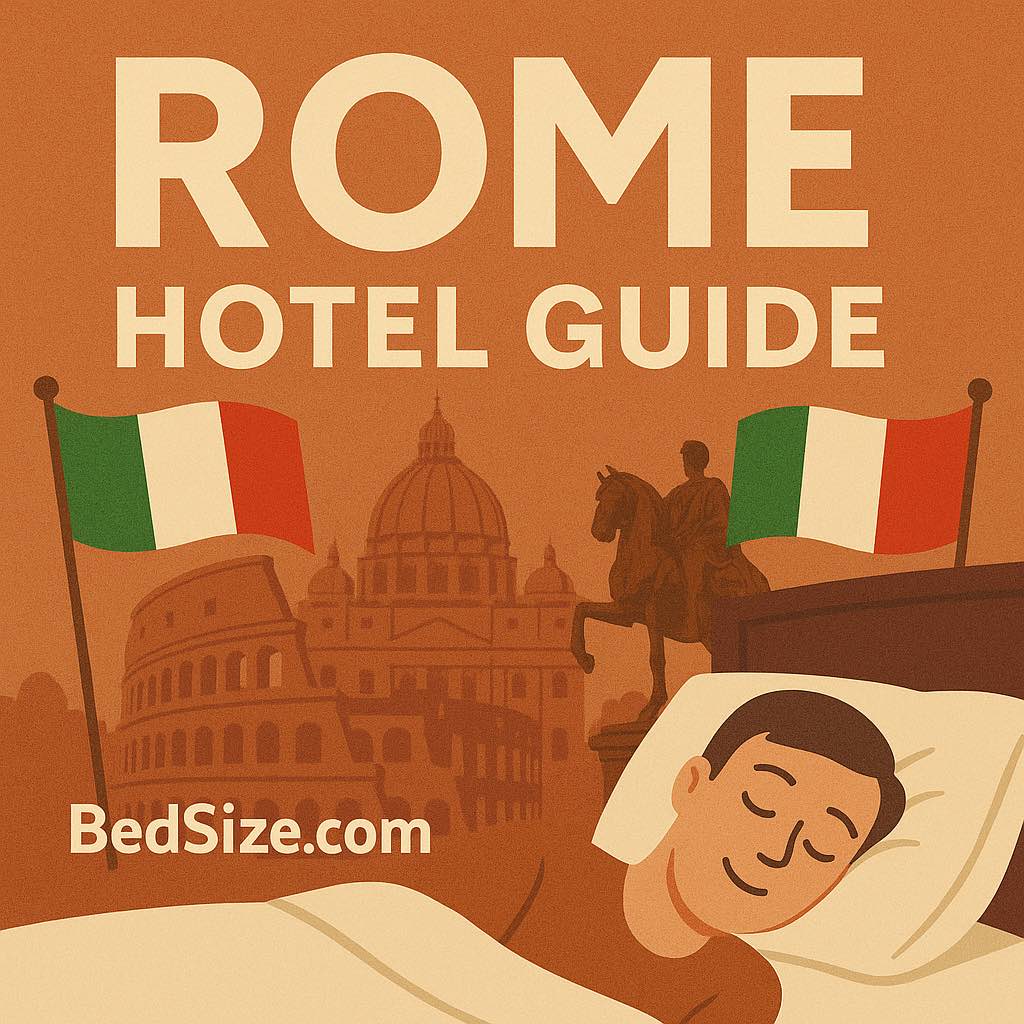 Hotel Bed Size Rome - Roman Hotel Bed Size