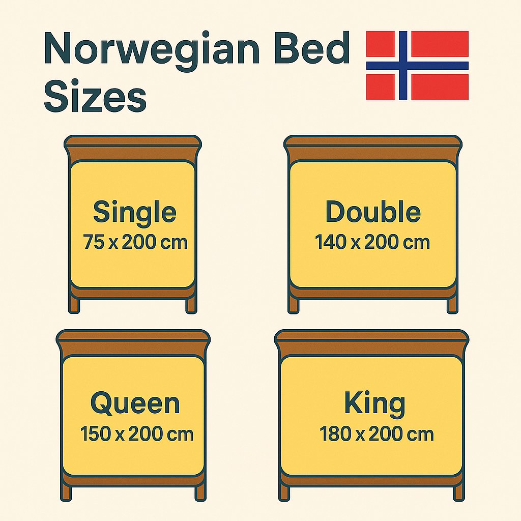 Bed size in Norway